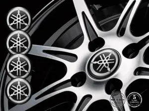 Yamaha Rademblem Ausgabe Hochwertiges Dome-Design